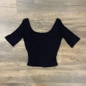 Lululemon Short-Sleeve Crop Top